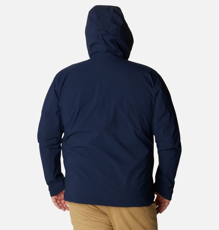 Men's Columbia Omni-Tech Ampli-Dry Shell Jackets Navy | Plus Size CA-V6503